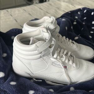 Reebok Women's White High-Top Sneakers
